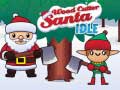 Peli Wood Cutter Santa Idle
