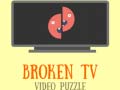 Peli Broken TV Video Puzzle