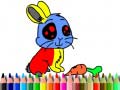 Peli Back To School: Rabbit Coloring Book