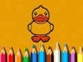 Peli Back To School: Ducks Coloring Book