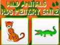 Peli Wild Animals Kids Memory game