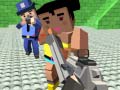 Peli GunGame shooting warfare: blocky gangster
