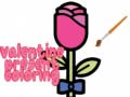 Peli Valentine Present Coloring