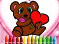 Peli Animals Valentine Coloring
