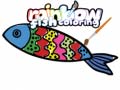 Peli Rainbow Fish Coloring