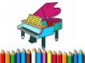 Peli Back To School: Piano Coloring Book