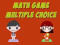 Peli Math Game Multiple Choice