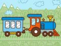 Peli Trains For Kids Coloring