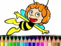 Peli Back To School Maja the Bee Coloring Book