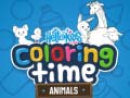 Peli HelloKids Coloring Time Animals