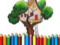 Peli Tree House Coloring Book