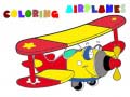 Peli Coloring Book Airplane