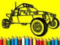 Peli Back To School: Rally Car Coloring Book