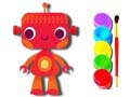Peli Back to School: Robot Coloring Book