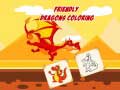 Peli Friendly Dragons Coloring