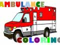 Peli Ambulance Trucks Coloring Pages