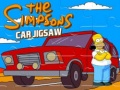 Peli The Simpsons Car Jigsaw