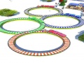 Peli Lowpolly Train Racing