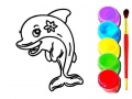 Peli Dolphin Coloring Book