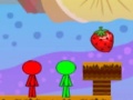 Peli Stickman Bros In Fruit Island 2