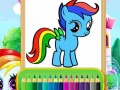 Peli Wonder Pony Coloring