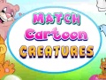 Peli Match Cartoon Creatures