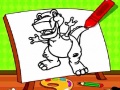 Peli Easy Kids Coloring Dinosaur