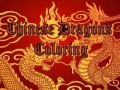 Peli Chinese Dragons Coloring