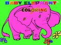 Peli Baby Elephant Coloring