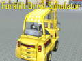 Peli Forklift Drive Simulator