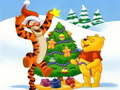 Peli Winnie the Pooh Christmas Jigsaw Puzzle