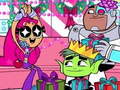 Peli Teen Titans Christmas Stars