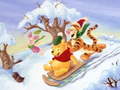 Peli Winnie the Pooh Christmas Jigsaw Puzzle 2
