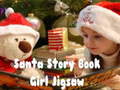 Peli Santa Story Book Girl Jigsaw