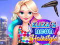 Peli Eliza's Neon Hairstyle