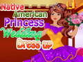 Peli Native American Princess Wedding Dress up