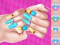 Peli Elsa Princess Theme Nail Art Diy
