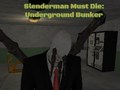 Peli Slenderman Must Die: Underground Bunker