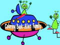 Peli Coloring Book: Alien Family