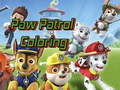 Peli Paw Patrol Coloring