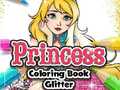 Peli Princess Coloring Book Glitter