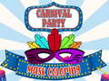 Peli Carnival Party Mask Coloring