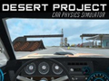 Peli Desert Project Car Physics Simulator