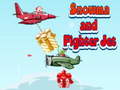 Peli Snowman and Fighter Jet
