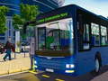 Peli City Coach Bus Passenger Driving:Bus Parking 2021 