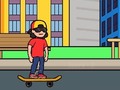 Peli Skateboard Wheelie