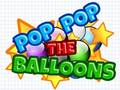 Peli Pop Pop the Balloons