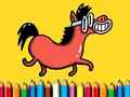 Peli Back To School: Pony Coloring Book