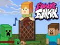 Peli Friday Night Funkin Minecraft Steve vs Creeper