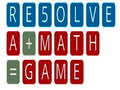 Peli RESOLVE a math game